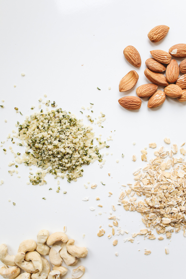 Variety Of Nuts on White Surface